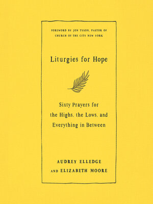 cover image of Liturgies for Hope